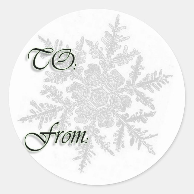 Redondo Natal a partir do adesivo (Frente)