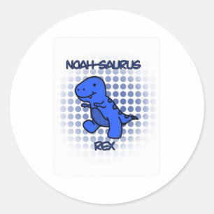 Redondo Noah-saurus Rex! Adesivo