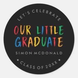 REDONDO NOSSO FORMANDO | ADESIVO FESTA DE FORMATURA