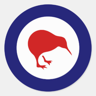 Redondo novo adesivo militar de aviação militar zealand ki