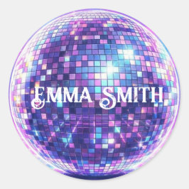 Redondo O Adesivo da Bola de Discoteca