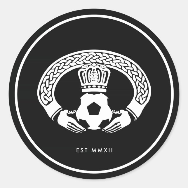 Redondo O adesivo de 3" (Frente)