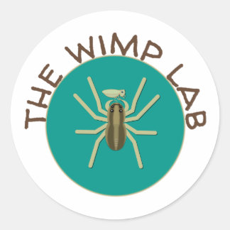 Redondo O adesivo do Wimp Lab