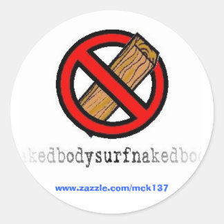 Redondo O adesivo Sem Conselho do BSN Bodysurfing Roupa