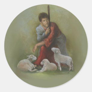 Redondo O bom adesivo de pastor