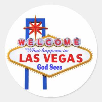 Redondo O que acontece no adesivo de Vegas