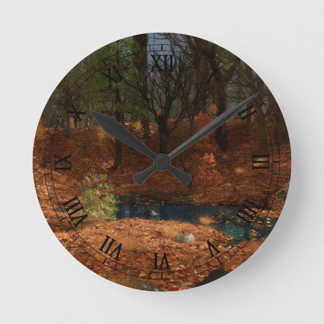 Redondo O Relógio da Tarde do Ano (Frente)