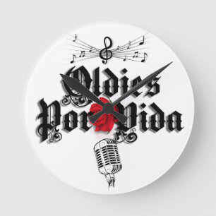 Redondo Oldies por vida - relógio do escritório