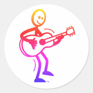 Redondo Pacote de adesivo 6 SAM Round 3"x3"