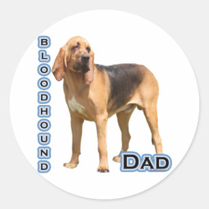Redondo Pai de Bloodhound 4 - Adesivo