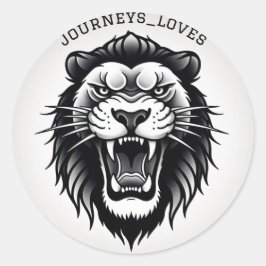 Redondo pegador de sonhos adesivo de James Michael Miller