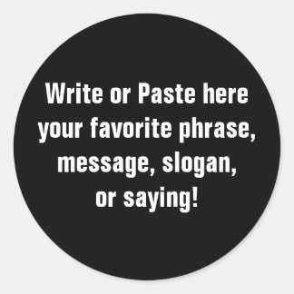 Redondo Pequeno adesivo (1½ polegada)