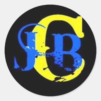 Redondo Pequeno adesivo do logotipo JBC