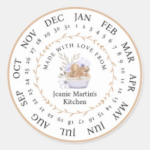 Personalizável feito com adesivo de Comida da Cozi