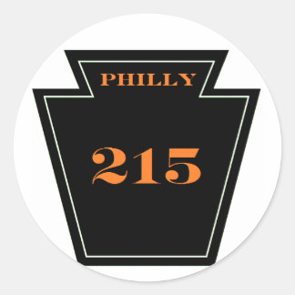 Redondo Philly Flyers PA 215 Punk adesivo do núcleo duro