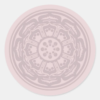 Redondo pink_lotus - Lg. Adesivo