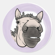 Presente engraçado para amantes de cavalos Adesivo