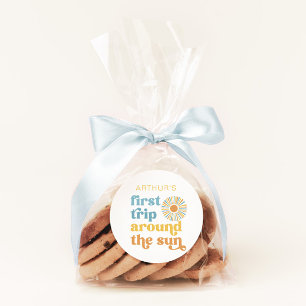 Redondo Primeira viagem em torno do adesivo solar