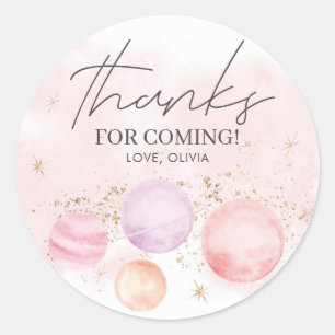 Redondo Primeira viagem em torno dos rótulos do adesivo d