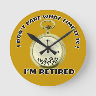 Redondo Pulso de disparo de parede aposentado do relógio