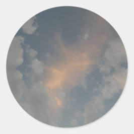 Redondo Que haja um adesivo leve