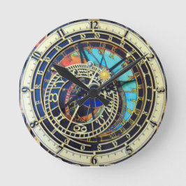 Redondo Relógio Astronômico de Praha Praga