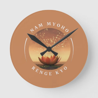 Redondo Relógio budista SGI