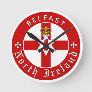 Redondo Relógio da Irlanda do Norte, Belfast, Irish Ulster