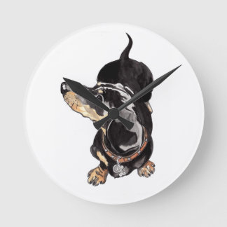 Redondo Relógio Dachshund