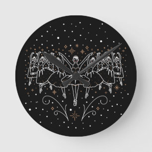 Redondo Relógio de Muro de Natal do Nono Dia