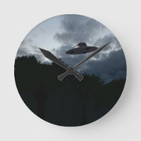 Relógio de Muro de Saucer Voador Clássico