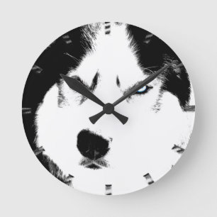 Redondo Relógio de rouco do lobo Rouco de trenó