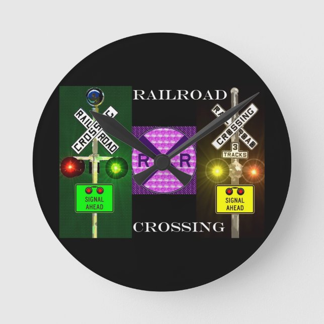 Redondo Relógio Ferroviário (Frente)