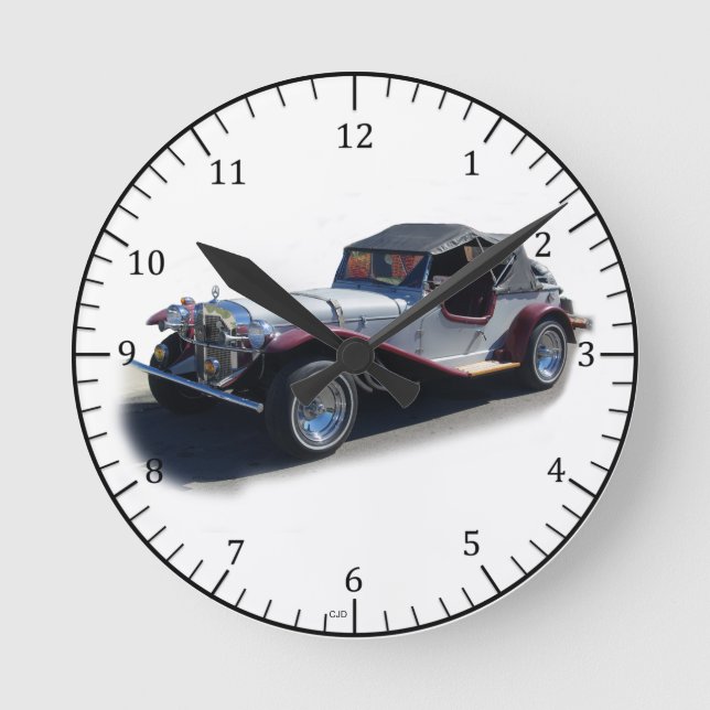 Redondo relógio Gazelle de 1929 (Frente)