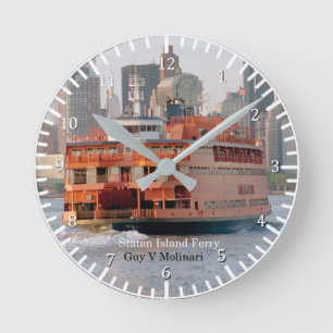 Redondo relógio Guy V. Molinari