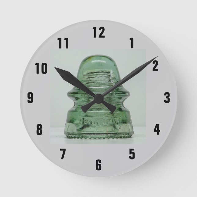 Redondo relógio INSULATOR (Frente)