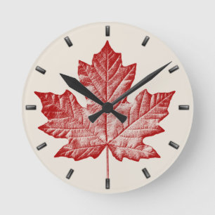 Redondo Relógio Legal do Canadá, Souvenir Wall Clocks - 