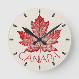 Redondo Relógio Legal do Canadá, Souvenir Wall Clocks - 