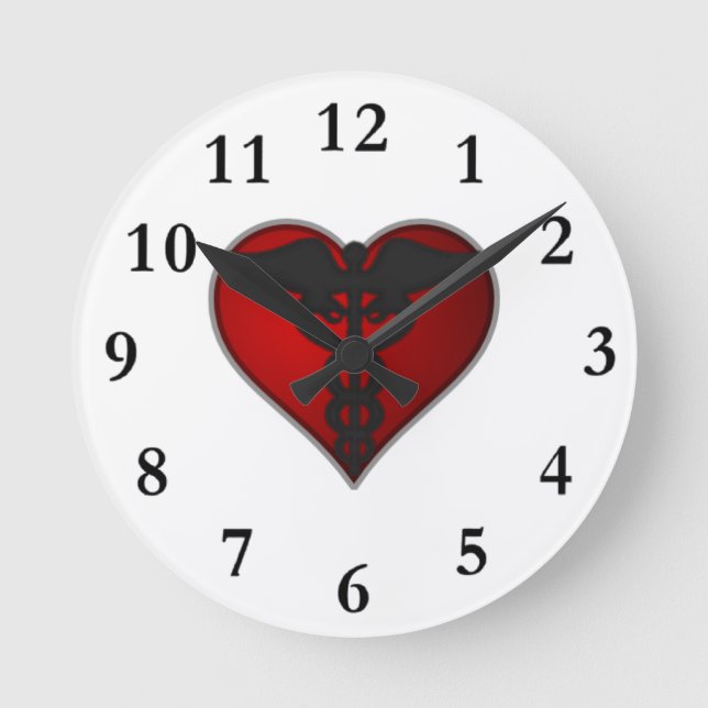 Redondo Relógio MDF (Frente)