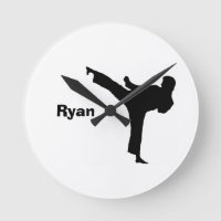 Relógio Personalizado do Karate