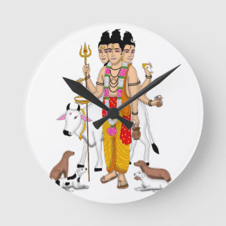 Redondo Relógio Senhor Dattatreya