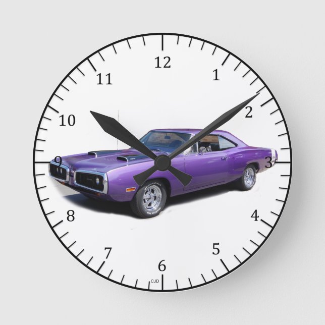 Redondo Relógio Super Bee 1970 (Frente)