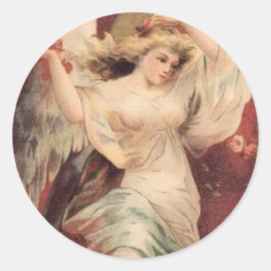 Redondo Rosa Angel - Adesivo