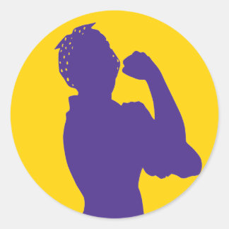 Redondo Rosie, o adesivo Riveter com cores personalizáveis