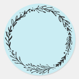 Redondo Rótulo de adesivo em branco II para Pote / Tempero