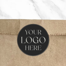 Selo Adesivo Personalizado com Logotipo da Empresa