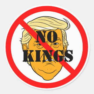 Redondo Sem adesivo do Kings