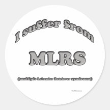 Síndrome de Labrador Retriever - Adesivo