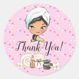 Redondo Spa Day Obrigado a etiquetar o adesivo