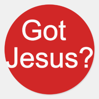 Redondo Tem Jesus? Adesivo